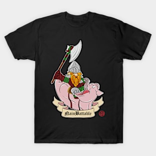 Warrior Dwarf - The Beatable Dwarf T-Shirt